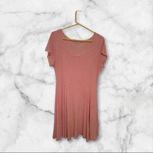 Charlotte Russe Pink Flutter Sleeve Sundress